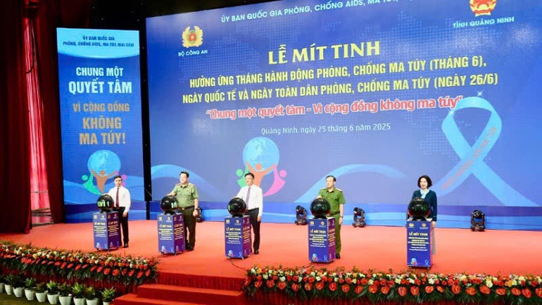Mít-tinh hưởng ứng Tháng hành động phòng, chống ma túy năm 2025